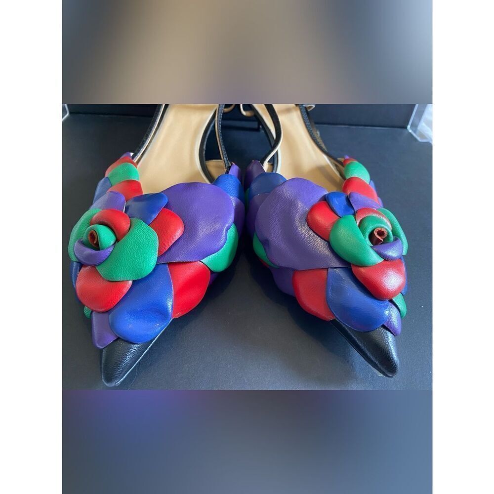 Valentino Garavani Atelier Shoes 03 Rose Edition slingback pump in kidskin. - Picture 4 of 17